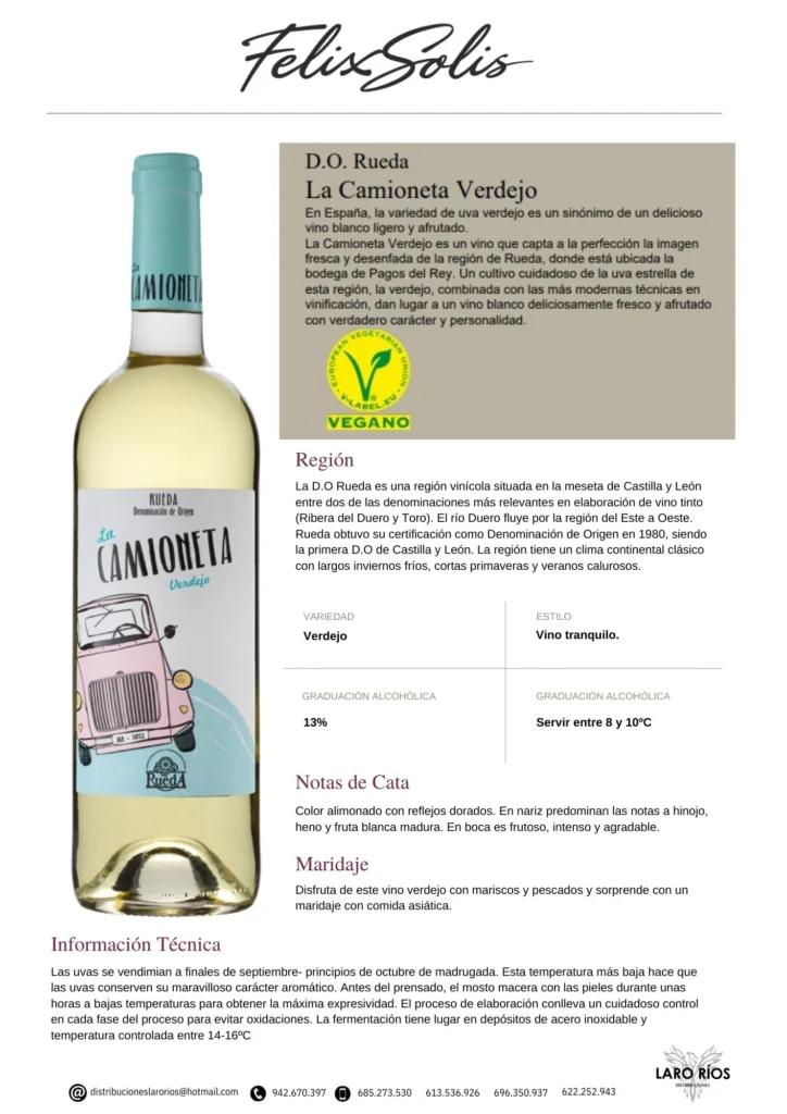 Camioneta | DISTRIBUCIONES LARO RIOS SL