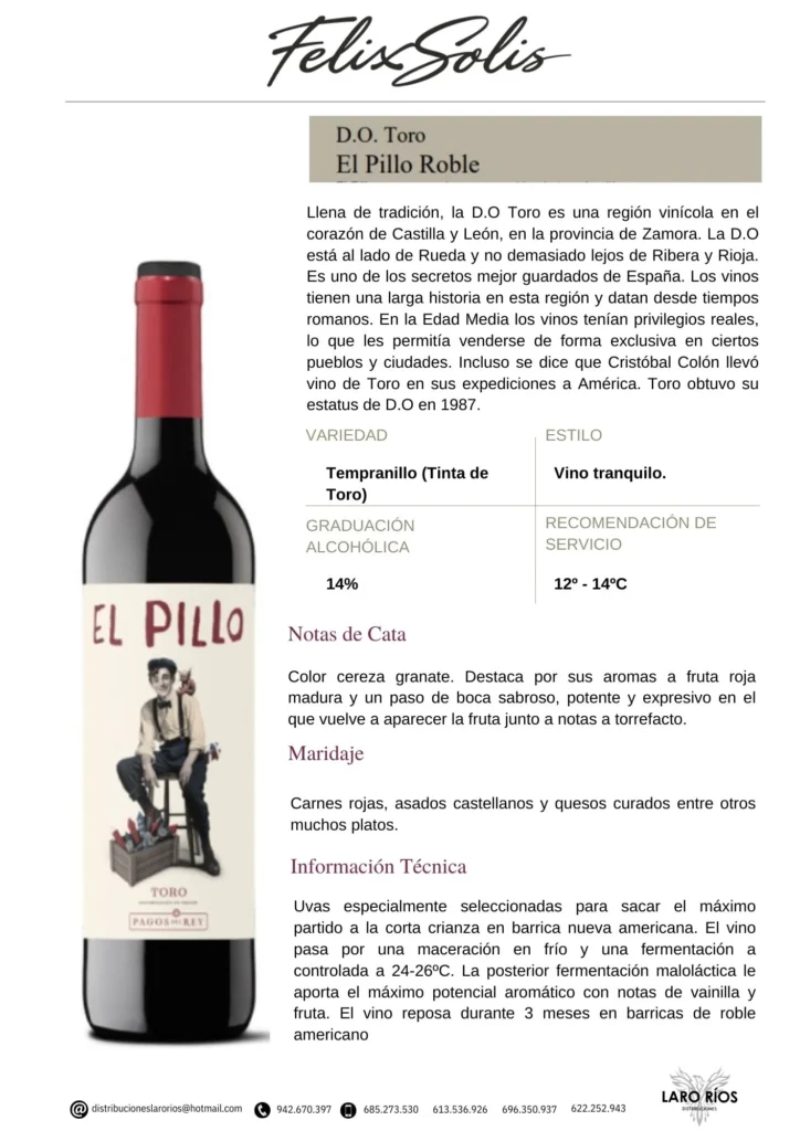 El Pillo | DISTRIBUCIONES LARO RIOS SL