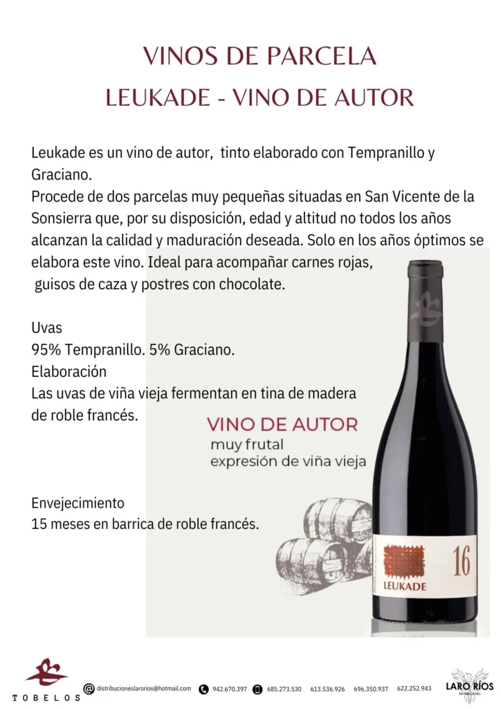 Leukade | DISTRIBUCIONES LARO RIOS SL