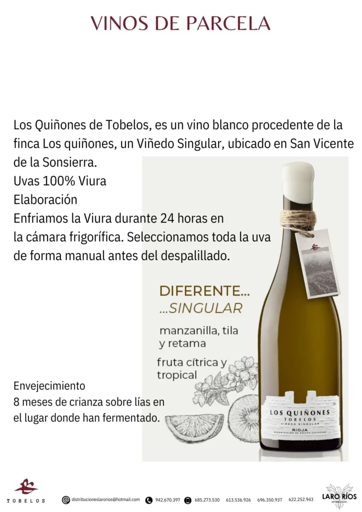 Los Quinones De Tobelos | DISTRIBUCIONES LARO RIOS SL