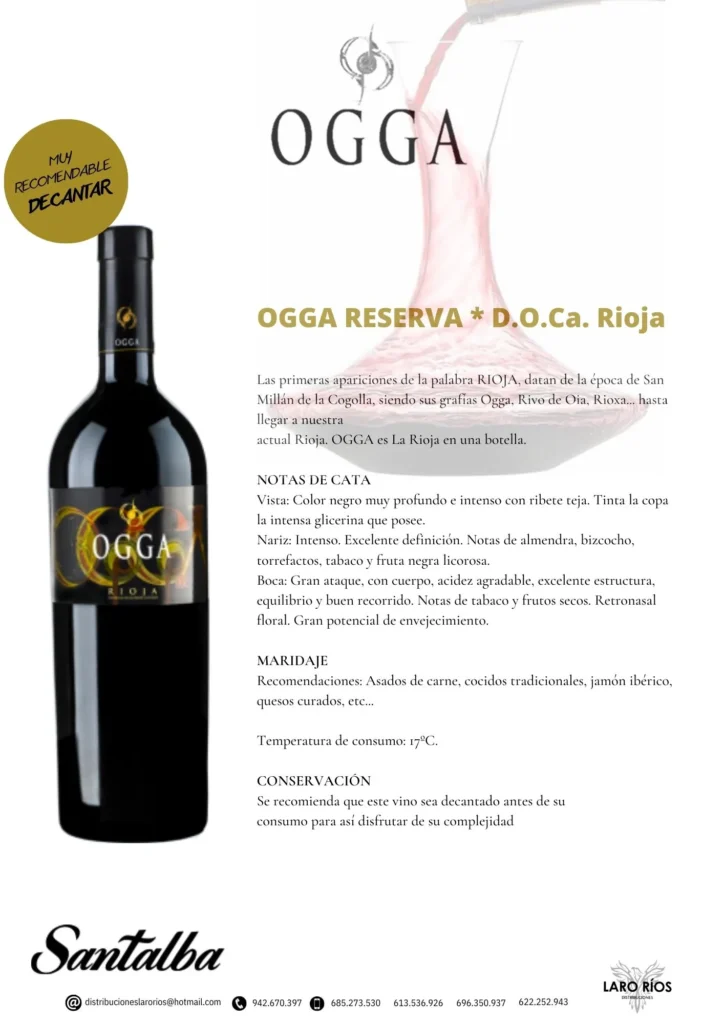 Ogga | DISTRIBUCIONES LARO RIOS SL