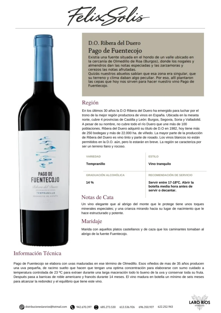 Pago De Fuente Cojo | DISTRIBUCIONES LARO RIOS SL