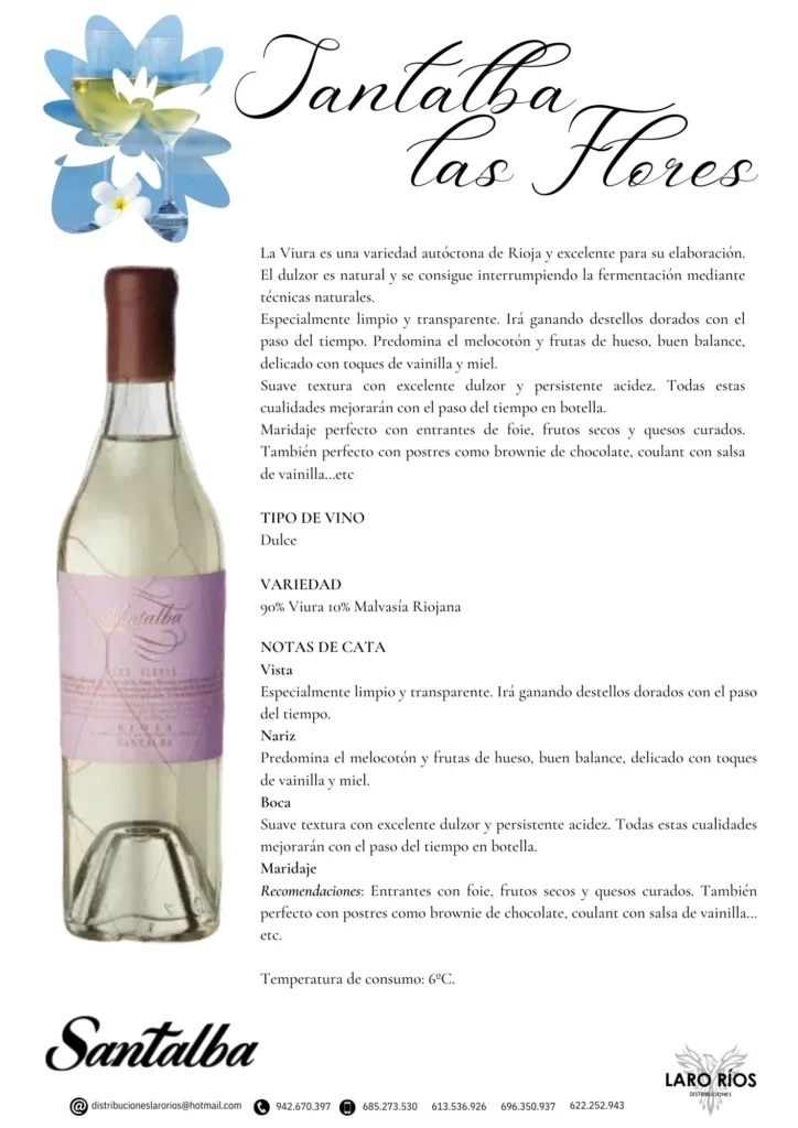 Santalba Las Flores | DISTRIBUCIONES LARO RIOS SL